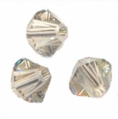 TOUPIES SWAROVSKI® ELEMENTS
 6 mm AB
CRYSTAL SILVER SHADE
X 09 perles 