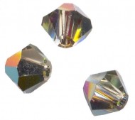 TOUPIES SWAROVSKI® ELEMENTS
 6 mm AB
 CRYSTAL VITRAIL MEDIUM
 X 16 perles 