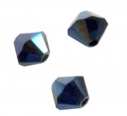 TOUPIES SWAROVSKI® ELEMENTS 
6 mm 
 CRYSTAL METALLIC BLUE AB2X
 X 20 perles 