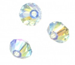 TOUPIES SWAROVSKI® ELEMENTS
 6 mm 
 LIGHT AZORE AB2X
 X 13 perles 