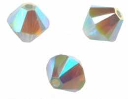 TOUPIES SWAROVSKI® ELEMENTS
 6 mm 
 PACIFIC OPAL AB2X
 X 20 perles 