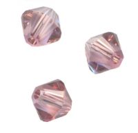 TOUPIES SWAROVSKI® ELEMENTS
 6 mm AB
CRYSTAL ANTIQUE PINK
X 20 perles