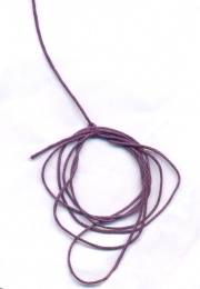 Coton ciré Ø 0.8 mm
Couleur : violet
1 metre