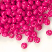 1400 Perles en bois Rondes rose 3x4mm 
taille du trou = 1.4 mm