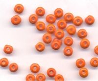 800 Perles en bois Rondelle orange 3x6mm 
taille du trou = 1.6 mm
