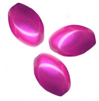 Perle Magique Miracle OVALE  14 X 10
FUSCHIA METAL
X 6 