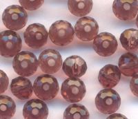 Perles cristal rondelles 
4 mm
x 200