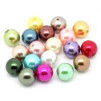 Mixte Perles  Acrylique
 15.5mm......Taille du trou 1 mm 
x 5