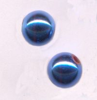 Perles acrylique lisse rondes couleur bleu 7mm.
Taille du trou 1 mm 
X 10