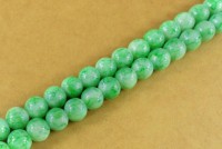  Perles 4 mm rondes en verre tchèque 
vert
Diametre du trou 1 mm
X 100