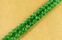 Perles 4 mm rondes en verre tchèque  
vert
Diametre du trou 1 mm
X 200