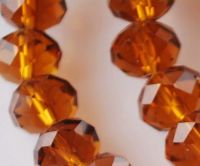 Perles cristal topaz
3 x 4 mm
X 200