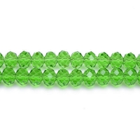  Perles crystal 3 x 4 mm
Green 
X 100