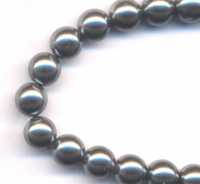 Perles Nacrées 10 mm 
X 4