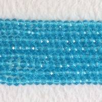  Perles cristal sky blue
3 x 4 mm
x 100 