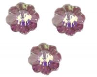 Perles fleur Swarovski
 light amethyst AB 6 mm (3700)
X 10