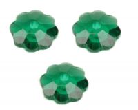 Perles fleur Swarovski Emerald  6 mm (3700)
X 10
