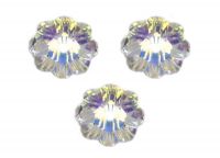 Perles fleur Swarovski
 crystal AB 6 mm ( 3700 )
X 6