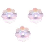 Perles fleur Swarovski
 light amethyst 6 mm ( 3700 )
X 10