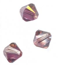 TOUPIES SWAROVSKI® ELEMENTS
 6 mm AB
CRYSTAL LILAC SHADOW
X 20 perles 