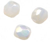  PERLES FACETTES DE BOHEME
 8mm
20 perles WHITE OPAL