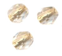 PERLES FACETTES DE BOHEME 
6mm AB
25 perles CRYSTAL GOLD LINED
