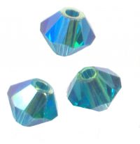 TOUPIES SWAROVSKI® ELEMENTS
6 mm
BLUE ZIRCON AB2X
X 20 perles 