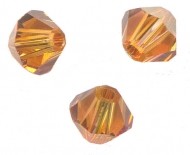 TOUPIES SWAROVSKI® ELEMENTS
 4mm AB
CRYSTAL COPPER
X 50 perles  