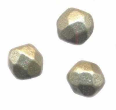 150 Perles de bohème facette 5 mm Tchèque coloris Olivine AB 