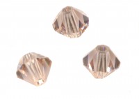 TOUPIES SWAROVSKI® ELEMENTS
 6 MM 
VINTAGE ROSE
X 20 perles 