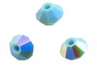 TOUPIES SWAROVSKI® ELEMENTS 
6 mm AB
TURQUOISE AB
X 20 perles 
