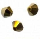 TOUPIES SWAROVSKI® ELEMENTS
 6 mm 
 CRYSTAL DORADO AB2X
 X 20 perles 