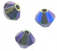 TOUPIES SWAROVSKI® ELEMENTS
 6 mm 
 MONTANA AB2X
 X 20 perles 