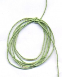 Coton ciré Ø 0.8 mm
Couleur : vert
1 metre