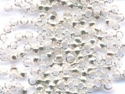 Intercalaires,perles à écraser argent diamètre 2 mm
Qte : 500