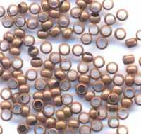 Intercalaires,perles à écraser bronze diamètre 3 mm
Qte : 100 