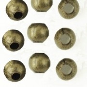 Perles à écraser Bronze Antique 6mm 
X 10