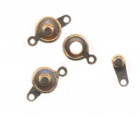  Fermoirs Attaches de Collier Bracelet dore clips 9 mm
X 10