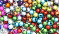 Perles Magiques Miracles Rondes    4mm
Mixte couleurs
X 80