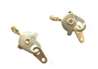 Fermoirs mousquetons Attaches de Collier Bracelet dore 
15 x 8 
X 30