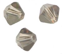  Toupies en cristal 4 mm
black diamond
X 100