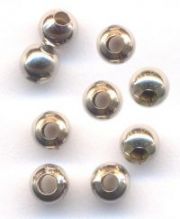 Perles  
Grises Argentées
 4x4mm 
Qte : 150