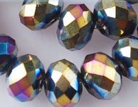  Perles de Cristal Jet AB 2 X 3 mm
X 200