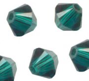 Toupies en crystal 4 mm
emerald AB
X 100