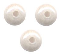 Perles rondes 4 mm
Opaque white 
X 50