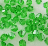Toupies cristal 4 mm
fern green
X 100 