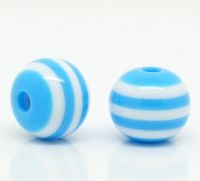 Perles rond bleu 8mm
taille du trou = 1.8 mm
X 10