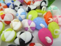 Mixte boutons en plastique de couleur  pour enfants 9.5mm 
X 30