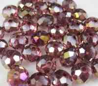 Perles cristal light purple AB
6x4mm 
300pcs