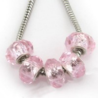 Perles Lampwork , perles de Murano et argent 
13 x 8 et trou 4.5 mm
X 10 